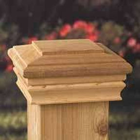 Maine Ornamental 72213 Post Cap, 4 in L, 4 in W