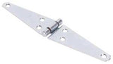 ProSource HSH-Z04-013L Strap Hinge, 2 mm Thick Leaf, Steel, 180 Range of Motion, Pack of 10