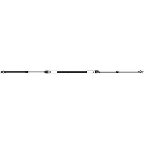 UFLEX C8 3300 Type Premium Universal Style Engine Control Cable 10-32 UNF, 9'