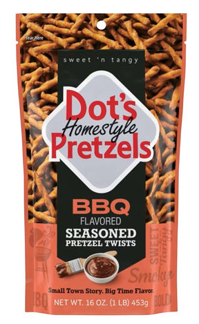 Dot's Homestyle Pretzels 71997 Pretzel Twist, Sweet and Tangy, 16 oz, Pack of 10