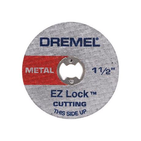 Dremel EZ Lock 1-1/2 in. D X 1/8 in. X 0.05 in. thick Fiberglass Metal Cut-Off Wheel 5 pk