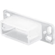 Prime-Line R 7145 Drawer Track Backplate, 3/4 in L, 2-13/32 in W, Plastic, Raw