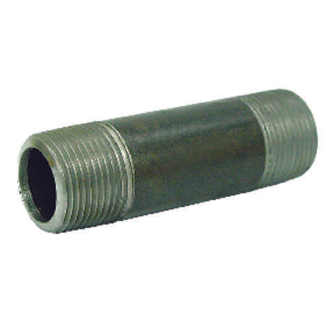 Anvil Beck 2 in. MPT Black Steel 5 in. L Nipple