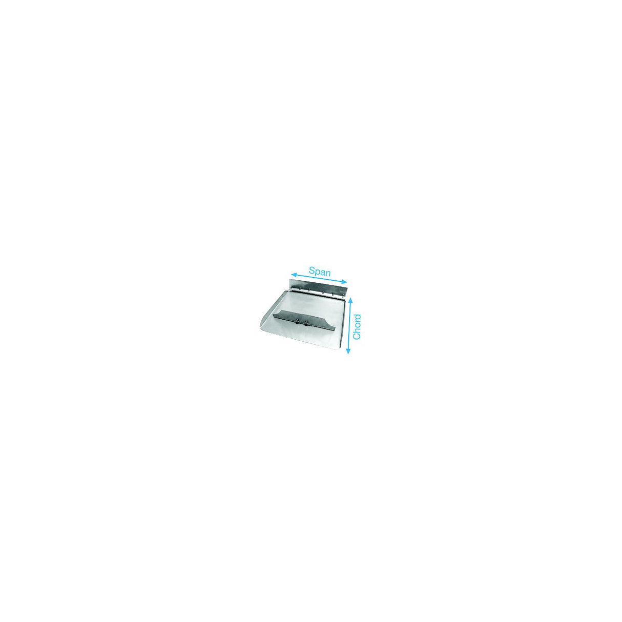 Bennett TPA1212 Trim Plane Assembly, 12" x 12" Riveted Angle Style