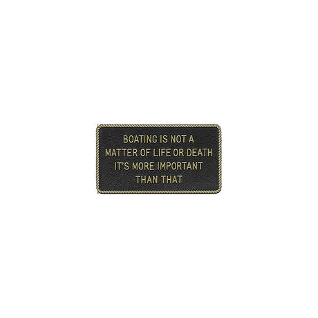 Boating Is Not A Matter Of
