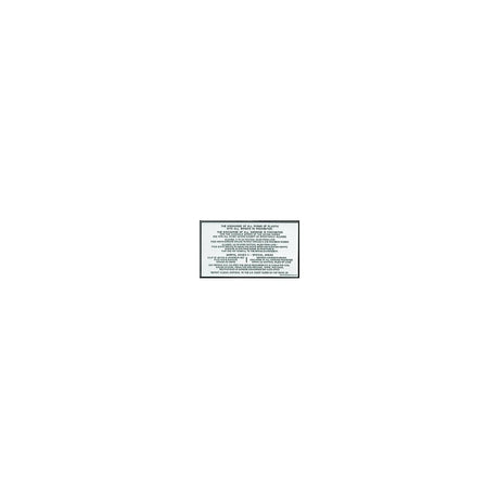 Anti-Dumping Plaque
