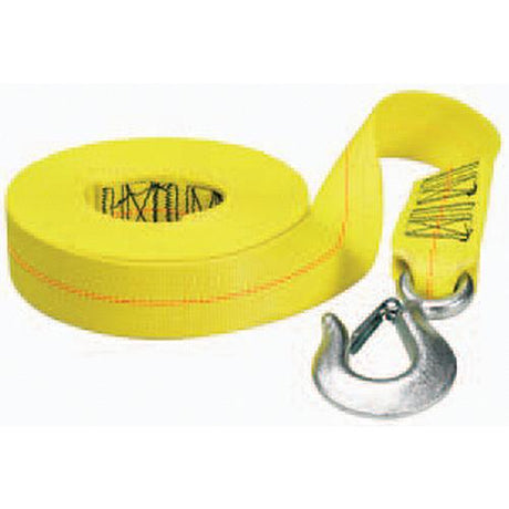 Fulton WS20HD0200 2″ x 20' Heavy Duty Winch Strap and Hook, Bulk Pack