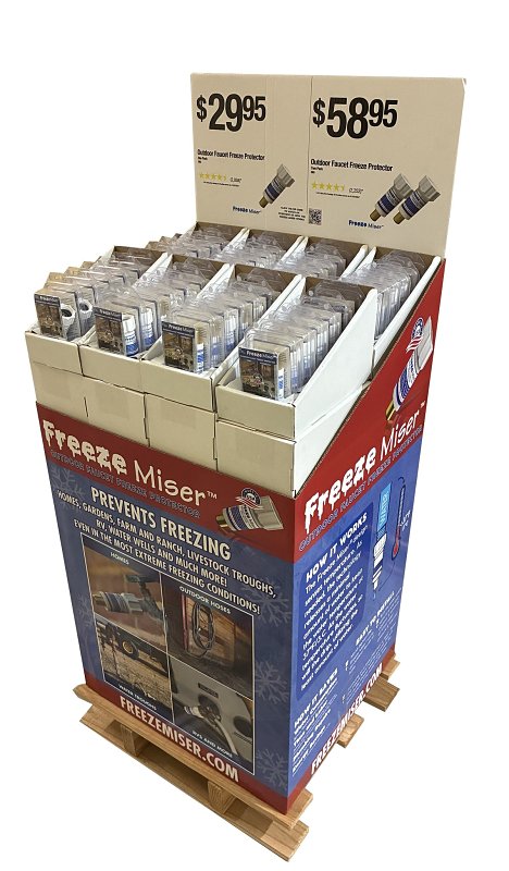 FAUCET FREEZE PROTECTOR DSPLY