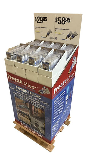 FAUCET FREEZE PROTECTOR DSPLY