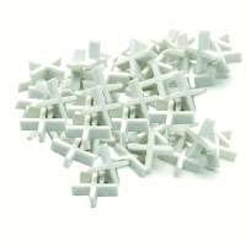 Marshalltown 15483 Series Tile Spacer, 3/16 in L, Plastic, White