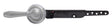 Korky 6051BP Handle and Lever, Plastic, Chrome-Plated