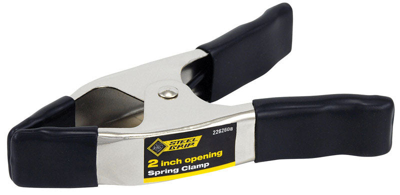 Steel Grip 2 in. Spring Clamp 1 pk