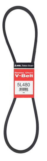 Mitsuboshi FHP General Utility V-Belt 0.63 in. W X 48 in. L For Fractional Horsepower Motors