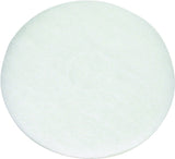 North American Paper 424614 Polishing Pad, White, For: 800 rpm Auto Scrubbers, 5 and 6 Cup Glass or Plastic Blender Jars, Pack of 5