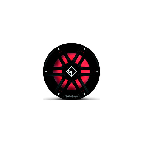 Rockford Fosgate M2D210IB DVC 2? Color Optix Infinite Baffle Marine Subwoofer, 10" w/ Black &amp; Stainless Grills