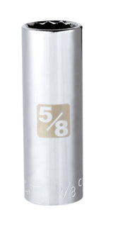 Craftsman 5/8 in. X 3/8 in. drive SAE 12 Point Deep Socket 1 pc