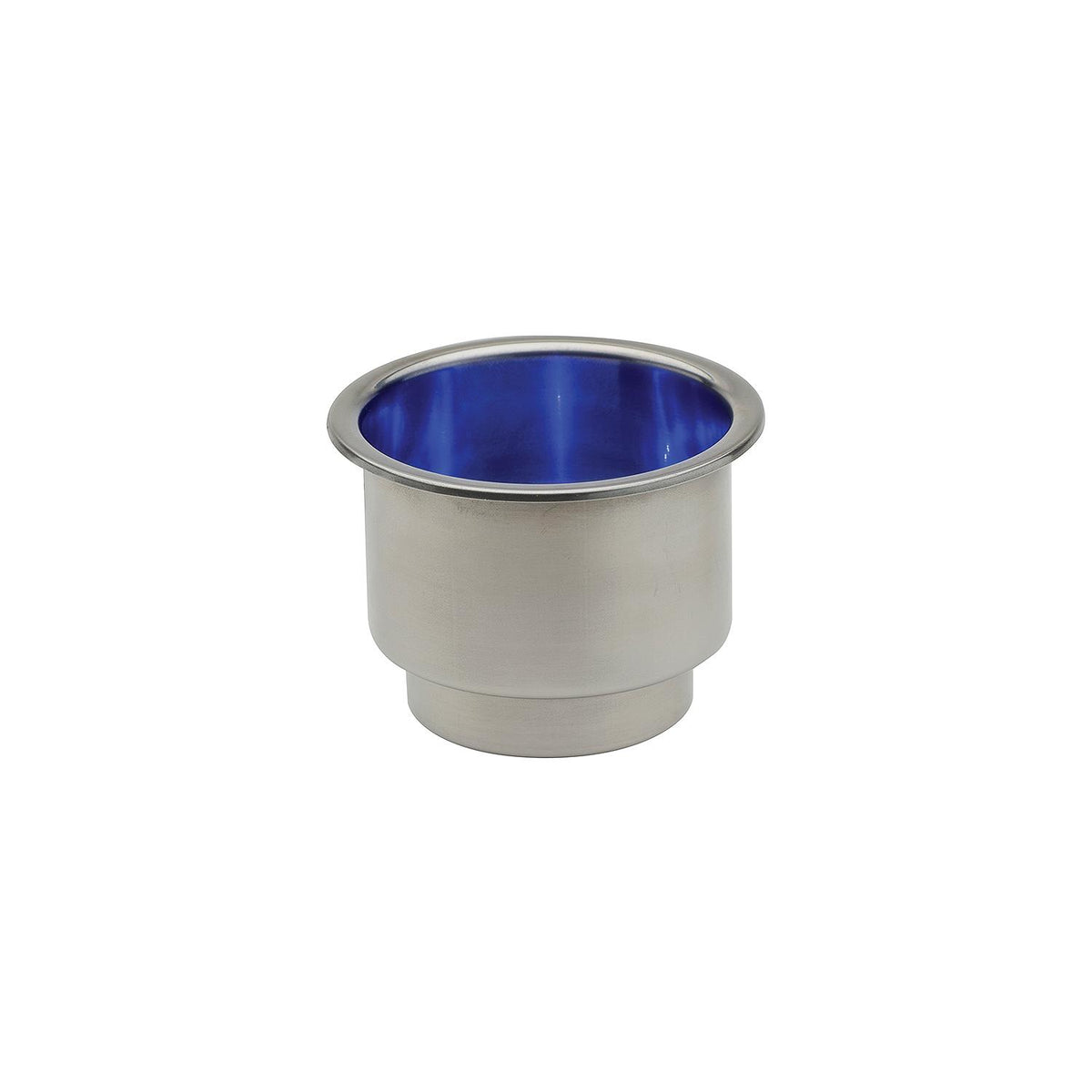 Attwood 11786B7 LED Stainless Steel Drink Holders, w/Blue LEDs