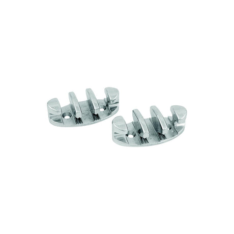 Attwood 3″ Zig-Zag Cleat, Zinc Plated (2 Per Pack)