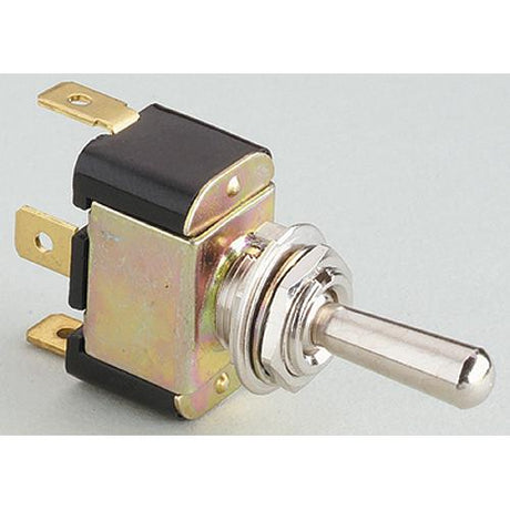 Attwood Toggle On/Off/On Switch, Metal Handle