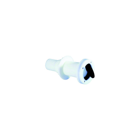 Attwood Thru Hull Scupper For Hose, White - 1-1/2″