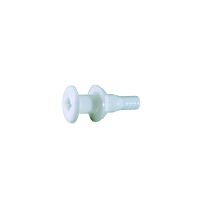 Attwood Thru Hull Connector For Hose, White - 3/4″