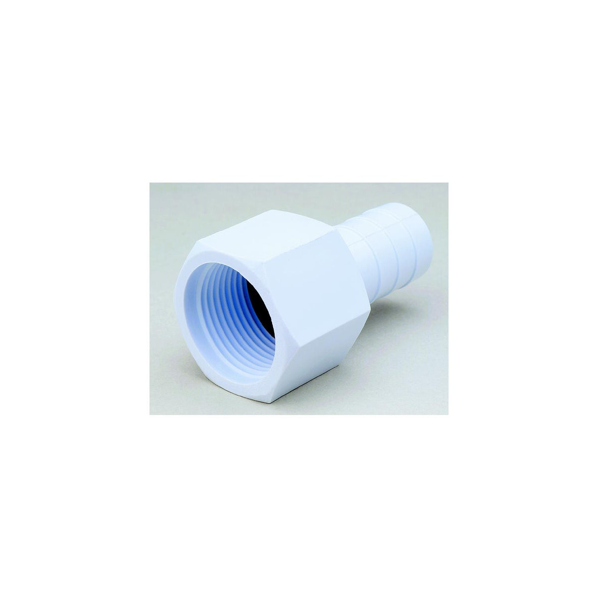 Attwood Acetal Connector 3/4″-14 NPSM To 3/4″ I.D. Hose Fitting, White