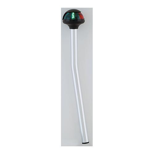 Attwood 14″ Straight 1-Mile Pulsar Pole Mounted Bi-Color Stowaway, 2-Pin Locking Collar Pole