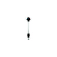 Attwood 14″ Angled 1-Mile Pulsar Pole Mounted Bi-Color Stowaway, 2-Pin Standard Pole