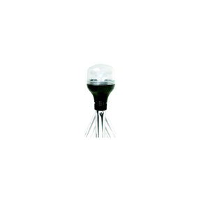 Attwood 5550PA207 2NM LED All-Round Fold-Down Light with Lightarmor Base & Aluminum Pole, 20″