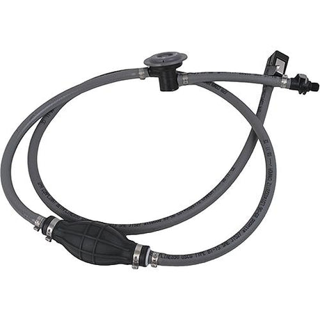 Attwood Fuel Line Hose Kit 3/8″ x 6' With Fuel Demand Valve and Sprayless Connector For Evinrude
