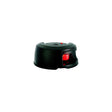 Attwood LightArmor LED Deck Mount Side Light, Black, Port Side