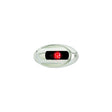 Attwood LightArmor LED Vertical Surface Mount Port Side Light, Oval