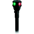 Attwood NV6LC214BP7 Lightarmor Fast Action Bi-Color LED Pole Light, 14″ w/3-Pin Locking Collar & Task Light