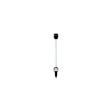 Attwood LightArmor Bi-Color LED Navigation Pole Light, 10" Straight w/Task Light
