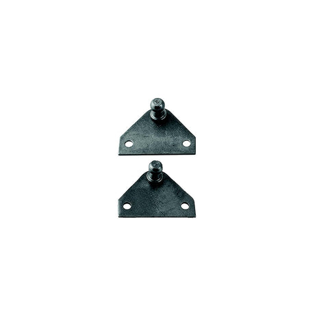 Attwood Flat Gas Spring Mounting Bracket Ball Pem Forward 2 Holes Stainless Steel