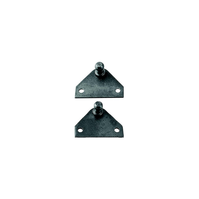 Attwood Flat Gas Spring Mounting Bracket Ball Pem Forward 2 Holes Stainless Steel