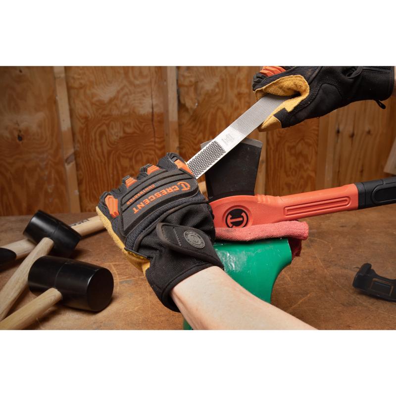 Crescent Nicholson 8 in. L X 2.5 in. W Steel Assorted 4-in-1 Hand Rasp and File 1 pc