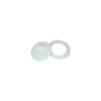 T-H Marine Quick Release Deck Plate 6" Diameter, Polar White