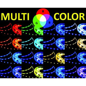 TH Marine LED RGB Color Changing Flat Rope Light, 20'