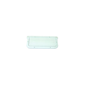 T-H Marine Large Rectangular Scupper Fits 2 x 5-1/2" Hole, White