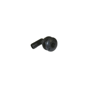 T-H Marine 90 Degree Specialty Thru-Hull Fitting With Spanner Head 3/4″, Black