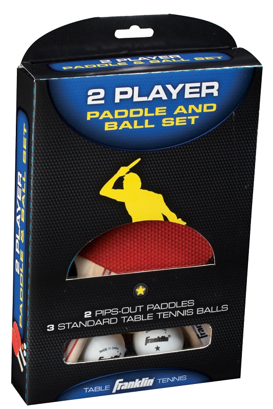 Franklin 57301S11 Paddle and Ball Set, Rubber/Wood