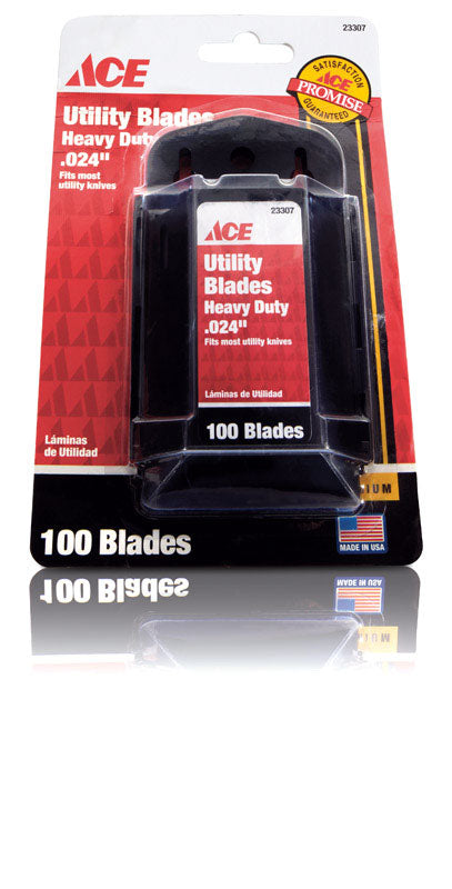 Ace Carbon Steel Heavy Duty Blade Dispenser with Blades 1 pk