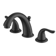 Boston Harbor 25PB019-006 Lavatory Faucet, 2-Faucet Handle, Matte Black