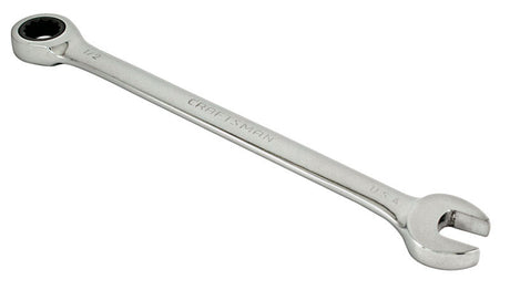 Craftsman 1/2 in. 12 Point SAE Ratcheting Wrench 6.4 in. L 1 pc
