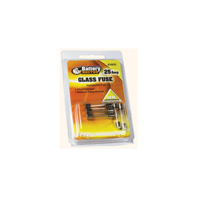 Battery Doctor AGC Glass Fuse, 25A, 5/Pk