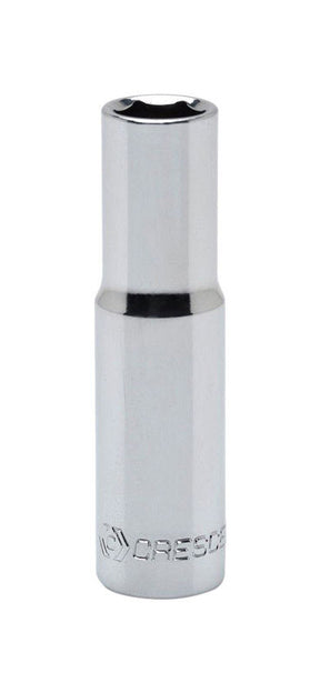 Crescent 8 mm X 3/8 in. drive Metric 6 Point Deep Socket 1 pc