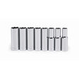 Crescent 1/2 in. X 1/2 in. drive Metric 6 Point Deep Well Socket Set 8 pc