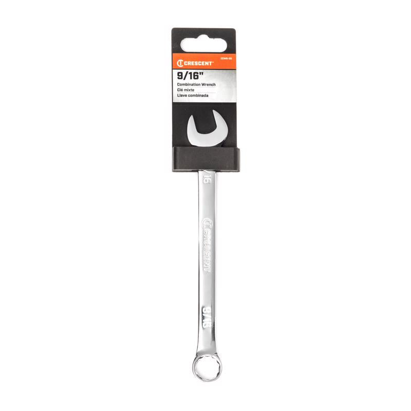 Crescent 9/16 in. X 9/16 in. 12 Point SAE Combination Wrench 7.52 in. L 1 pk