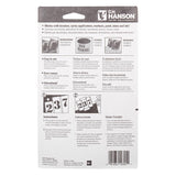 C.H. Hanson 2 in. Brass Numbers Stencil 15 pk
